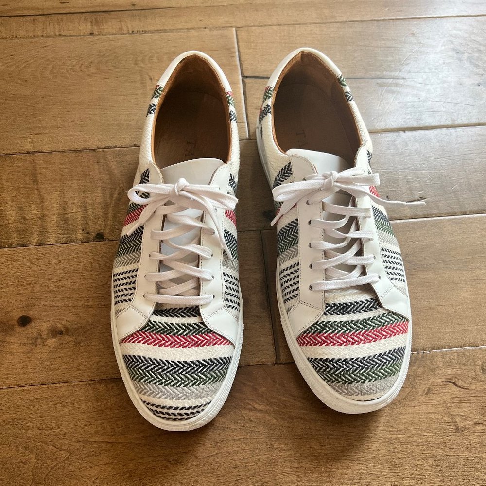 Men's TAFT Striped Sneakers Size 12
